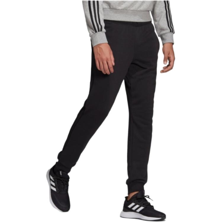Мужские штаны adidas E 3S T PNT FT (черные) — фото 6