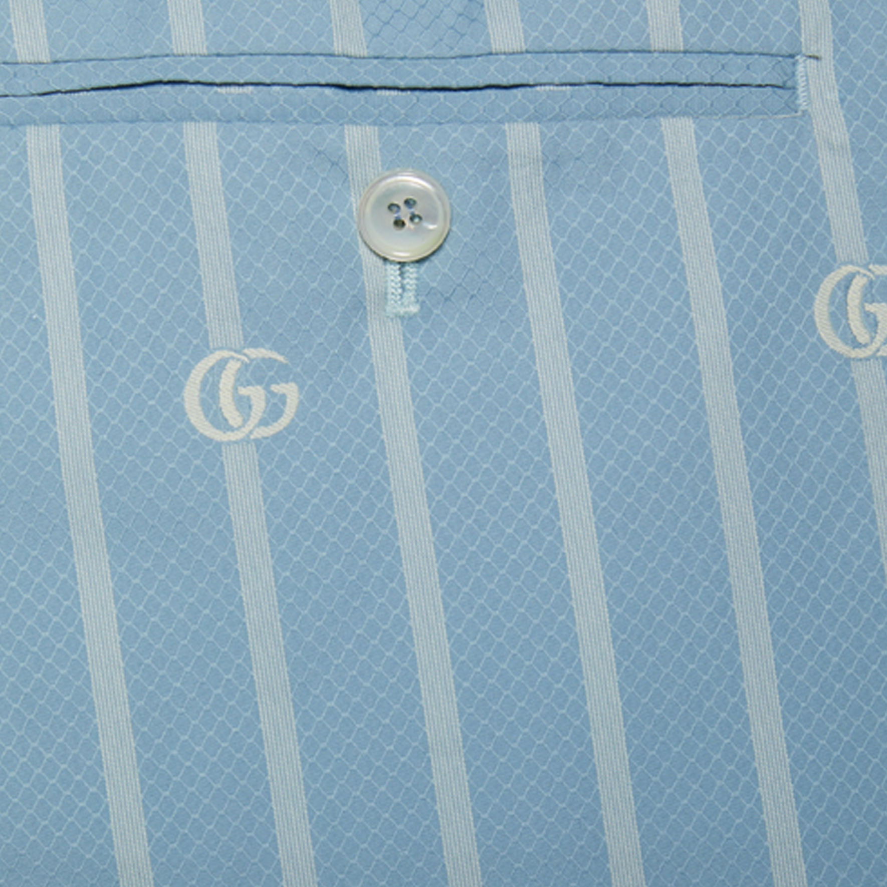 Мужские шорты Gucci (синий) — фото 6