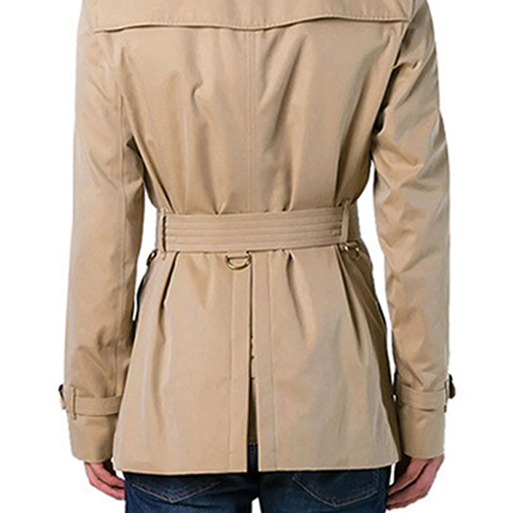 Мужской тренч Burberry (каки) — фото 6