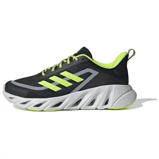 Adidas ALL DAY BOOM Running Shoes Unisex Low-Top Black Yellow