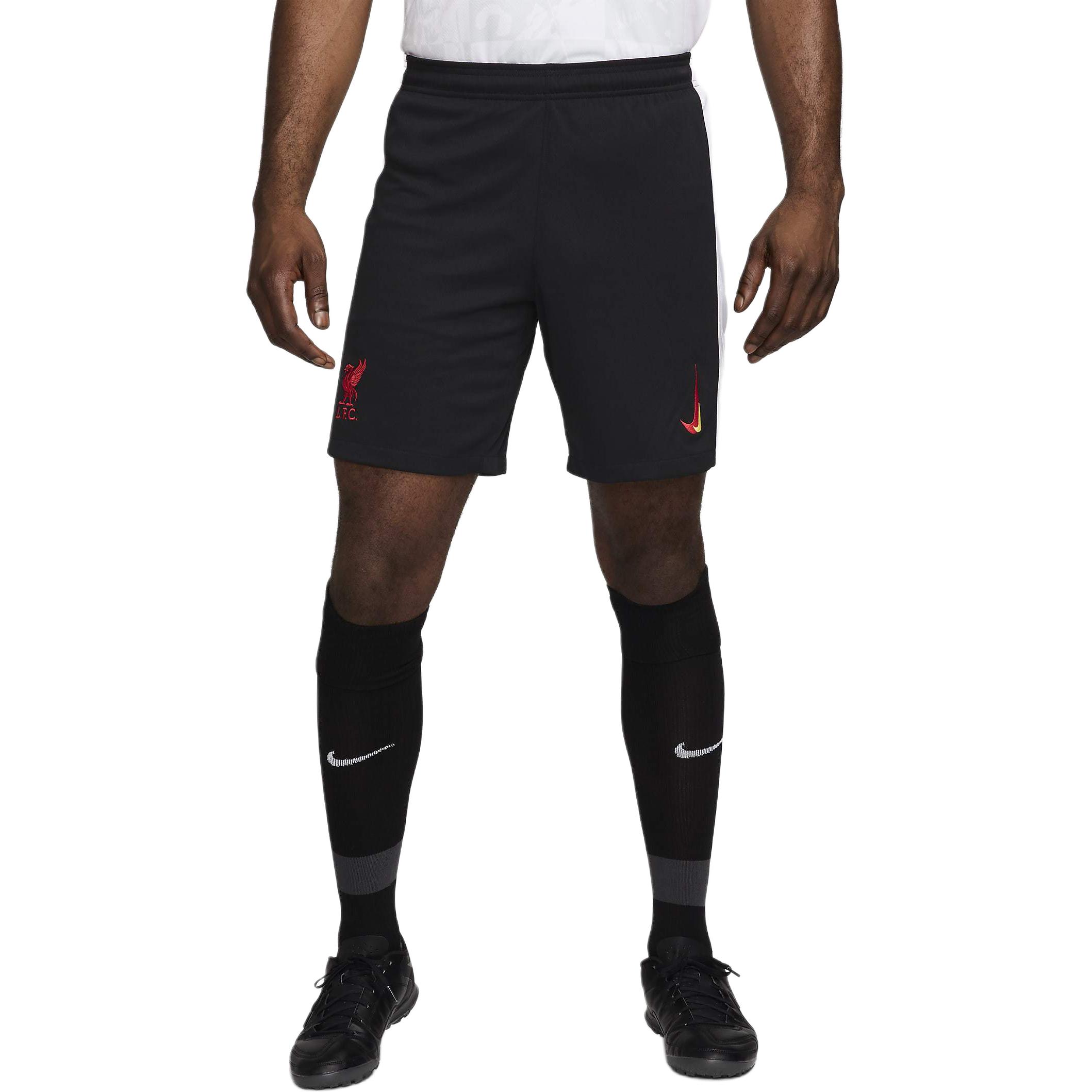 Nike LiverpoolFC Dri FIT Soccer Bottom Men’s Black/White/Global Red