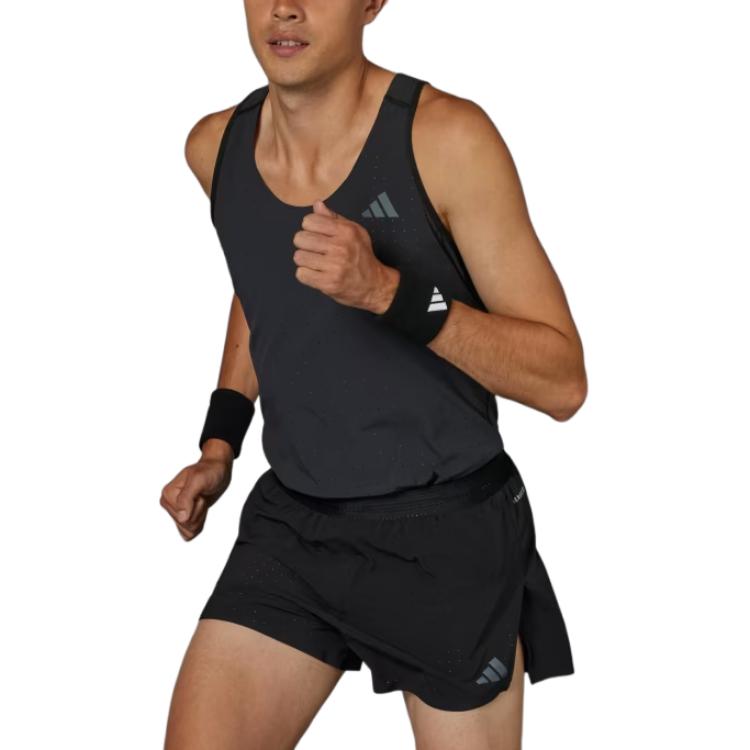 Adidas Free Shipping With AdiClub Adizero Running Split Shorts