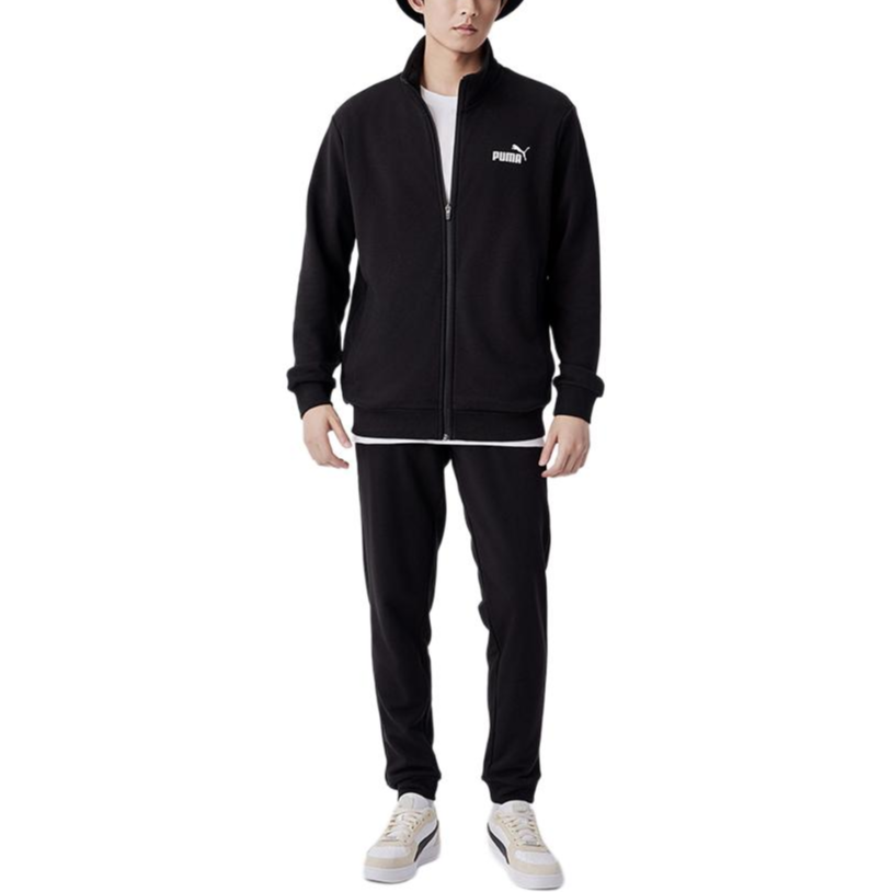 PUMA CLEAN SWEAT SUIT Casual Sportswear Men’s Black
