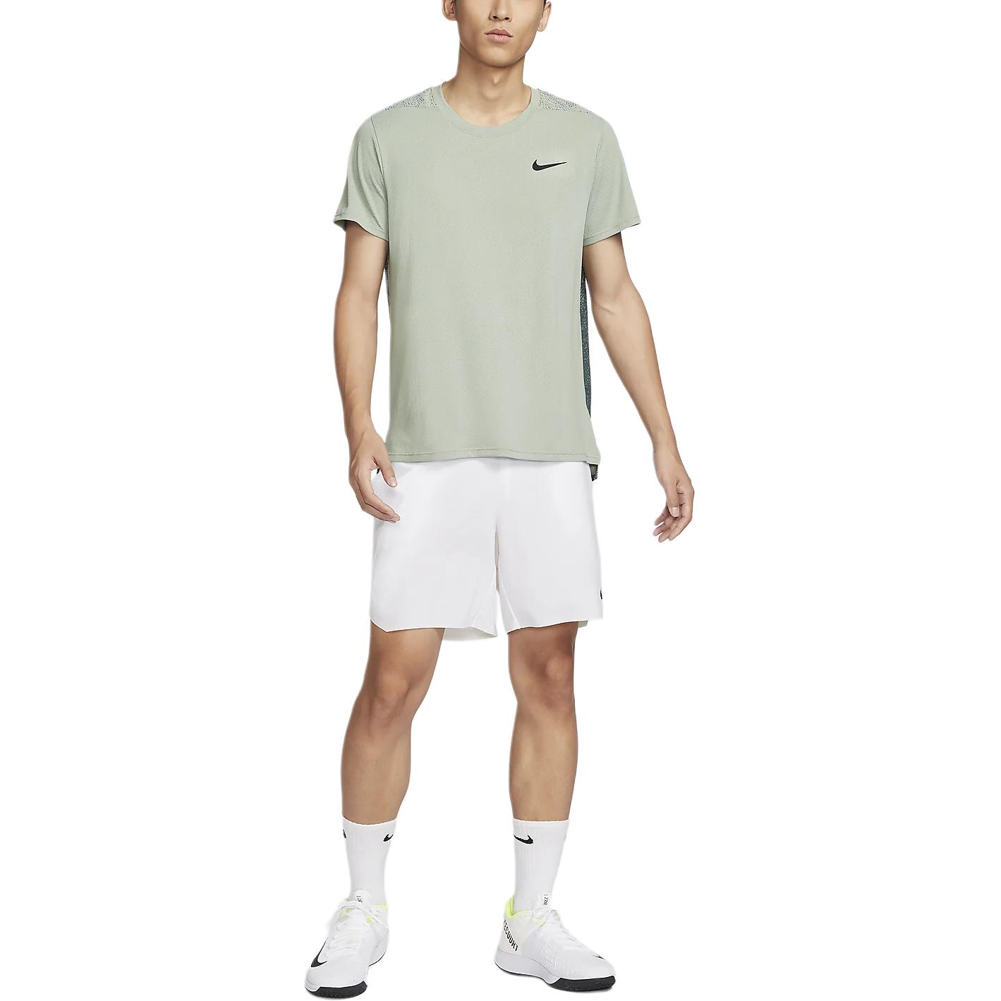 Nike Court SlamDri Fit FW24 Tennis Top Men’s Horizon Green