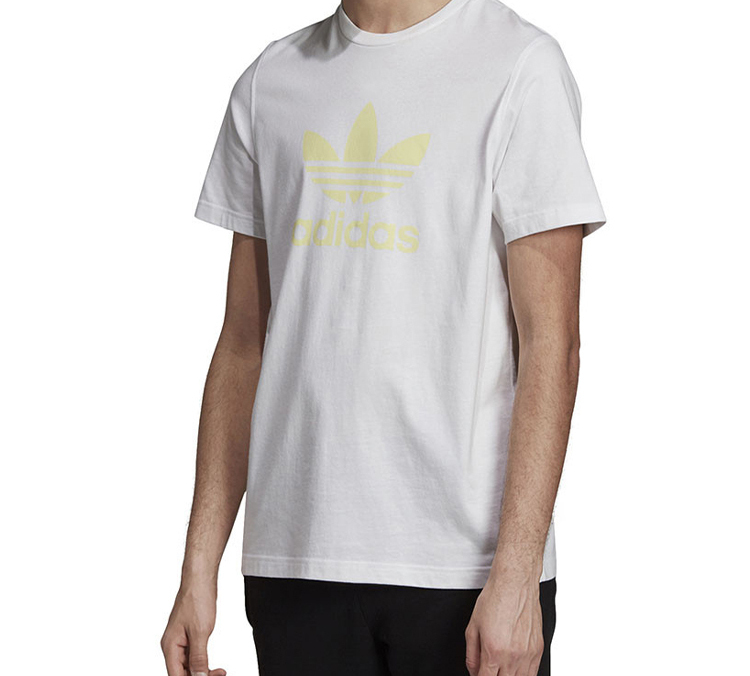 Мужская футболка adidas originals (белая) — фото 5