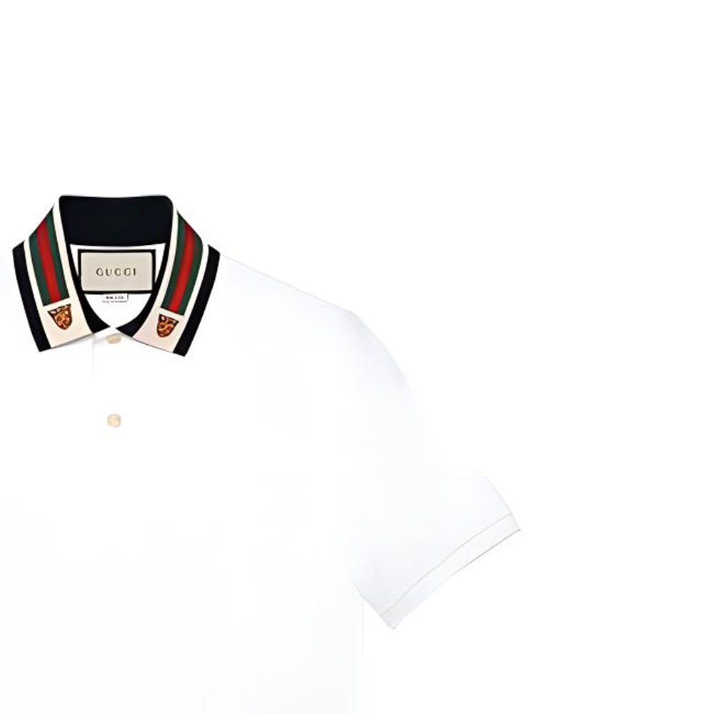 Мужская футболка Gucci (белая) — фото 6