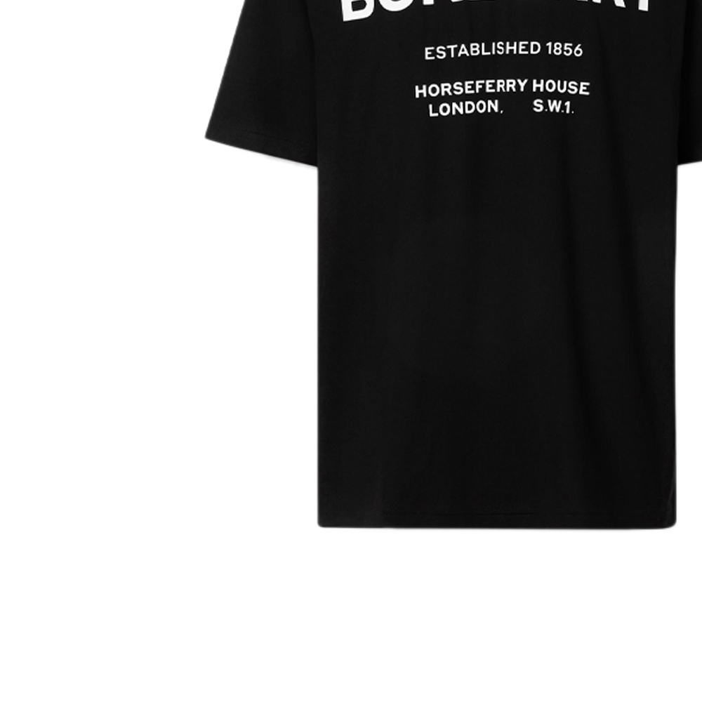 Футболка Burberry Logo Tee (черная) — фото 6