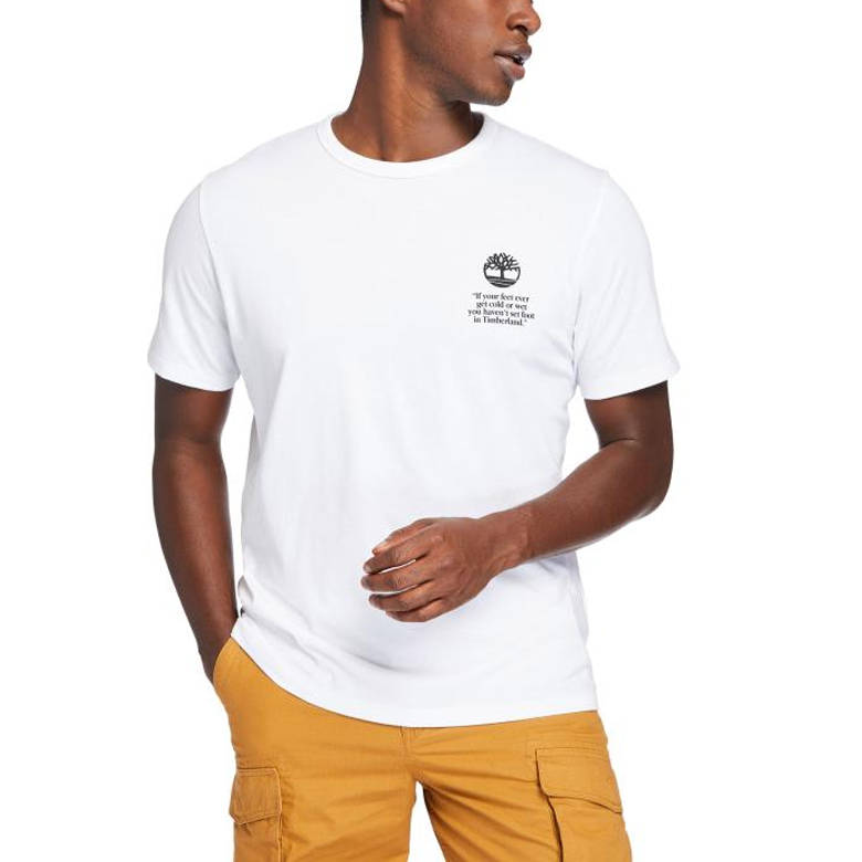 Мужская футболка Timberland SS21 T (белый) — фото 2