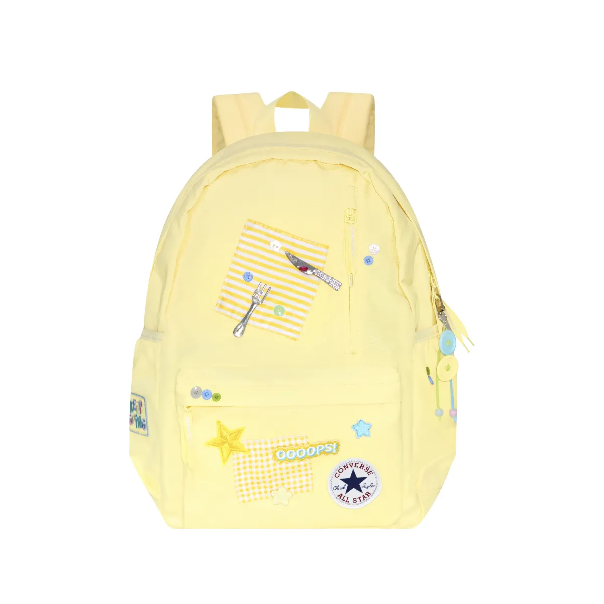 Converse Polyester Backpack Medium Unisex Goose Egg Yellow