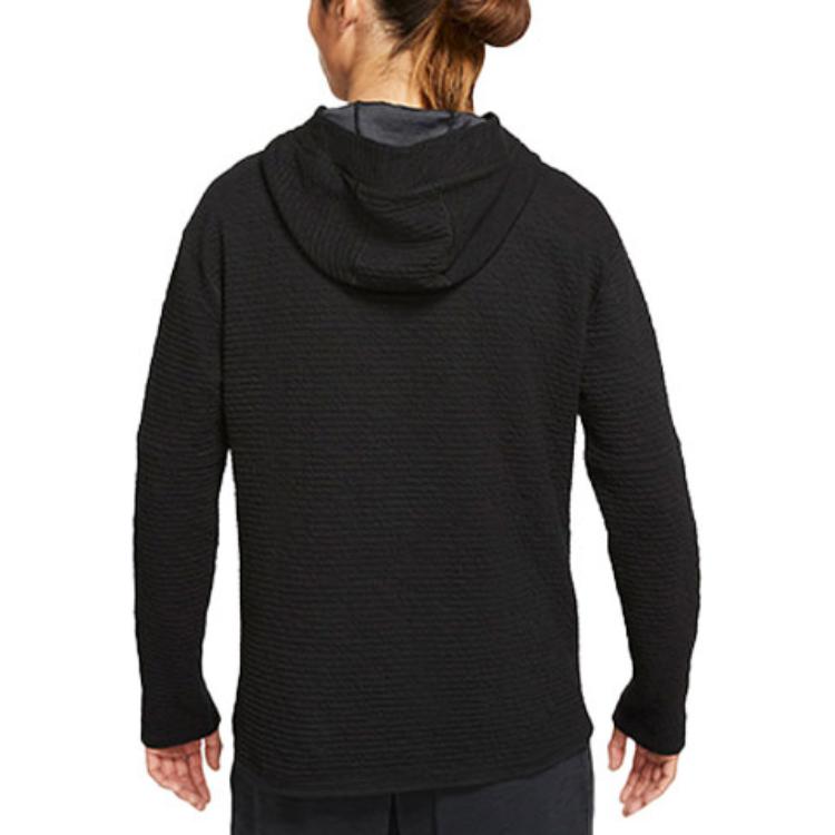 Мужское худи Nike Yoga Nomad (черный) — фото 4