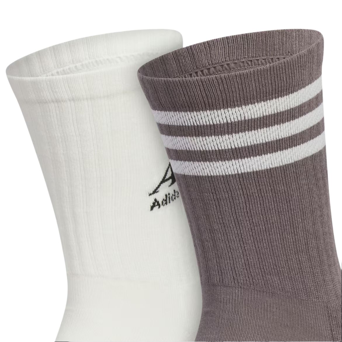 Adidas Lounge FUTURE GRAPHIC SOCKS Crew Socks Unisex 2 Pack Jade White/Charcoal Gray