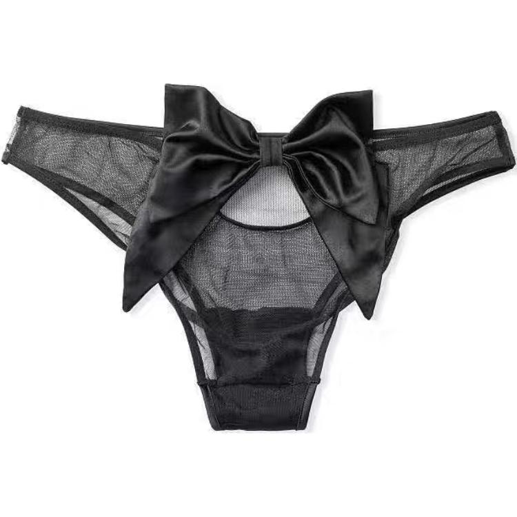Женские трусы Victoria's Secret (черные)