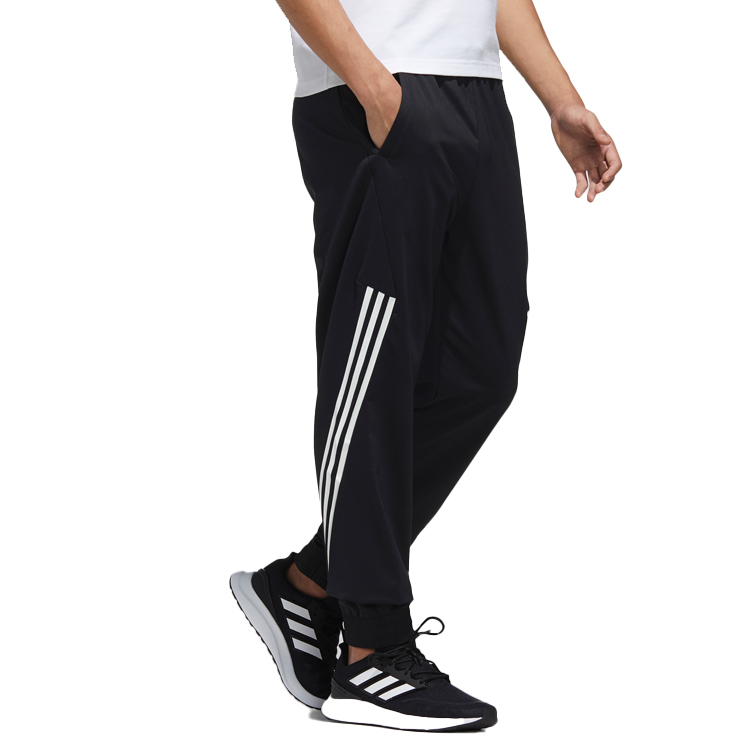 Мужские штаны adidas neo (черные) — фото 3