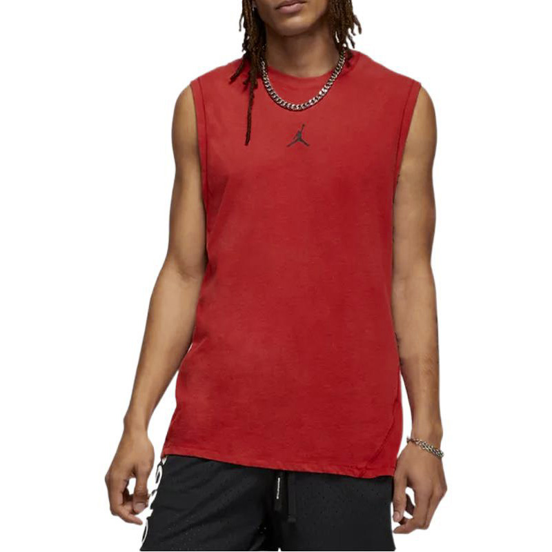 Jordan Sport Dri FIT Basketball Jersey Men’s Red