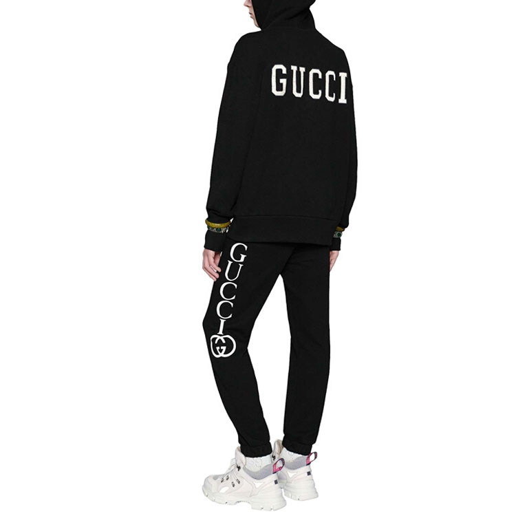 Мужские штаны Gucci (черные) — фото 4