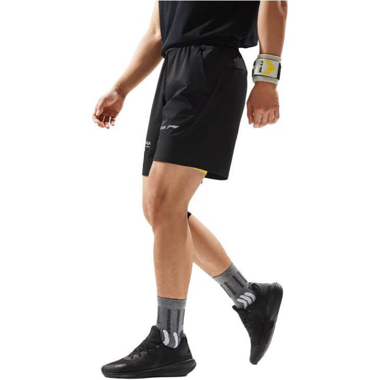 Li Ning Fitness Series Sports Shorts Men’s Black