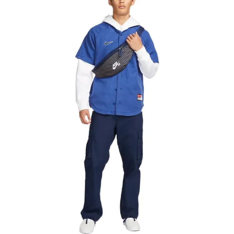 Nike Baseball Jacket Unisex Blue
