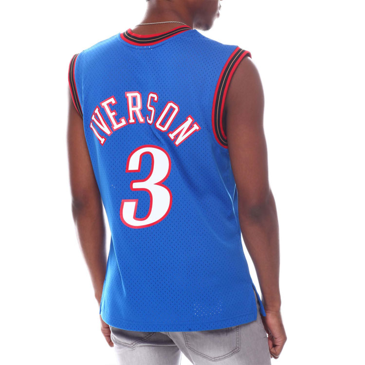 Mitchell & Ness X Nba 76ers 2000 Allen Iverson Swingman Alternate Tank Top