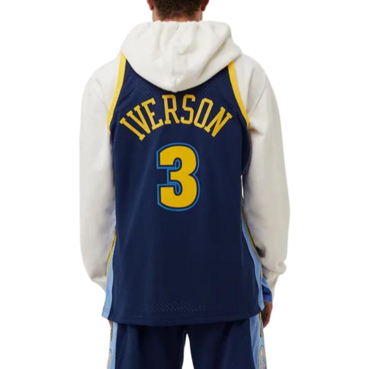 Mitchell Ness 2006/07 Hardwood Classics Denver Nuggets Allen Iverson ‘Astros ‘ Swingman Jersey
