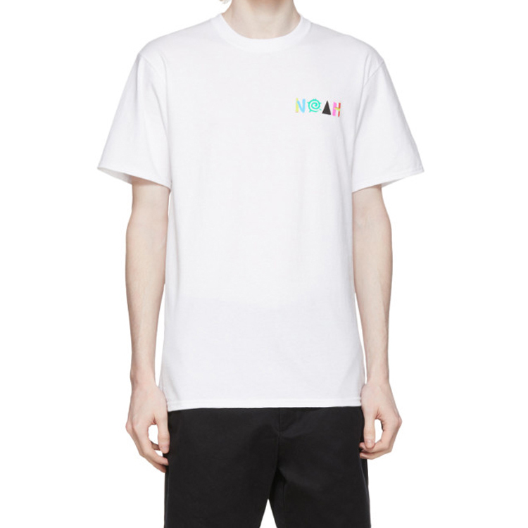 Футболка NOAH NYC More Core Tee (белая) — фото 3