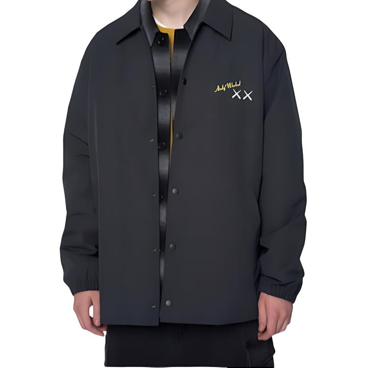 UNIQLO KAWS x WARHOL Banana Print Jacket Black 474138-09 — купить
