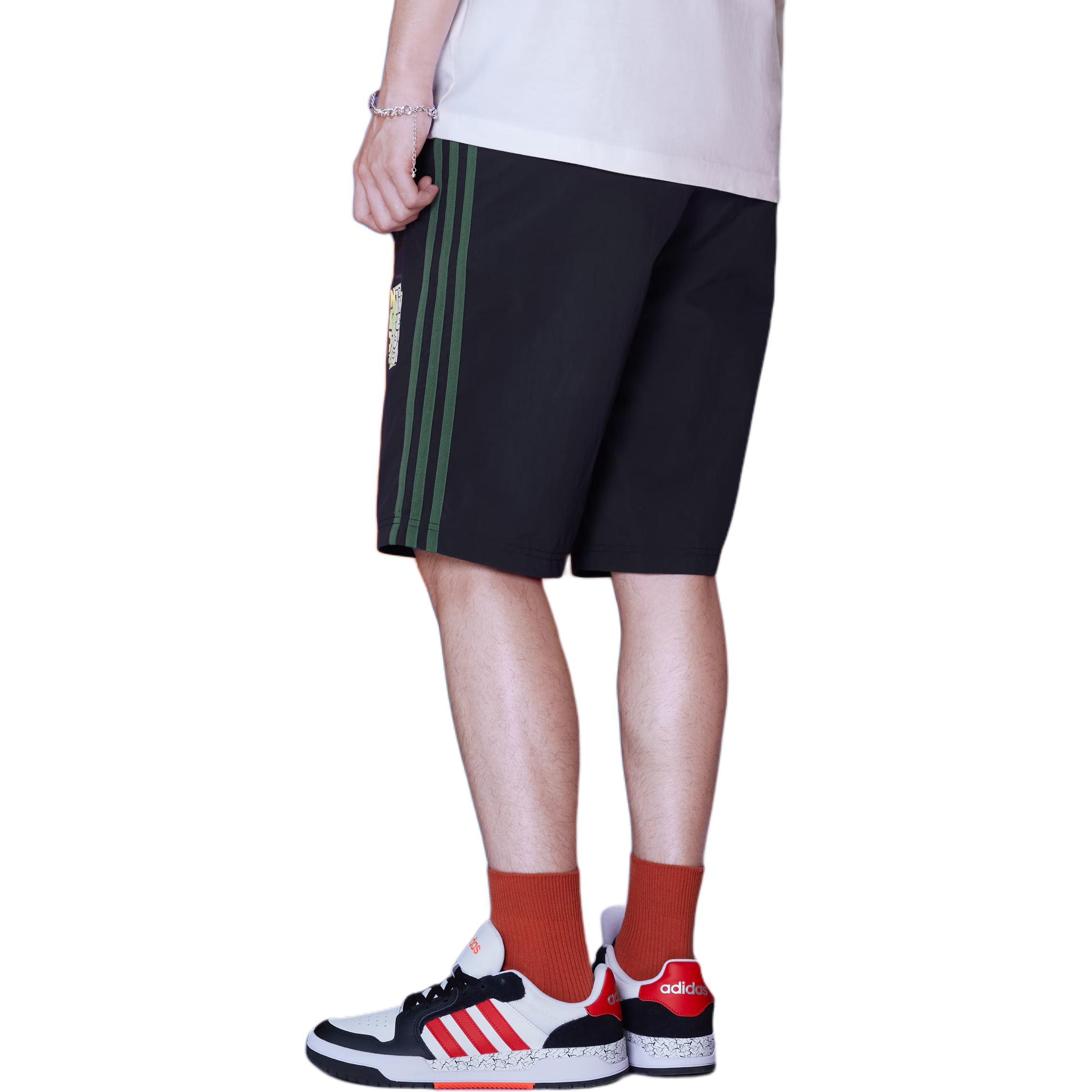 Мужские шорты adidas neo (черные) — фото 5