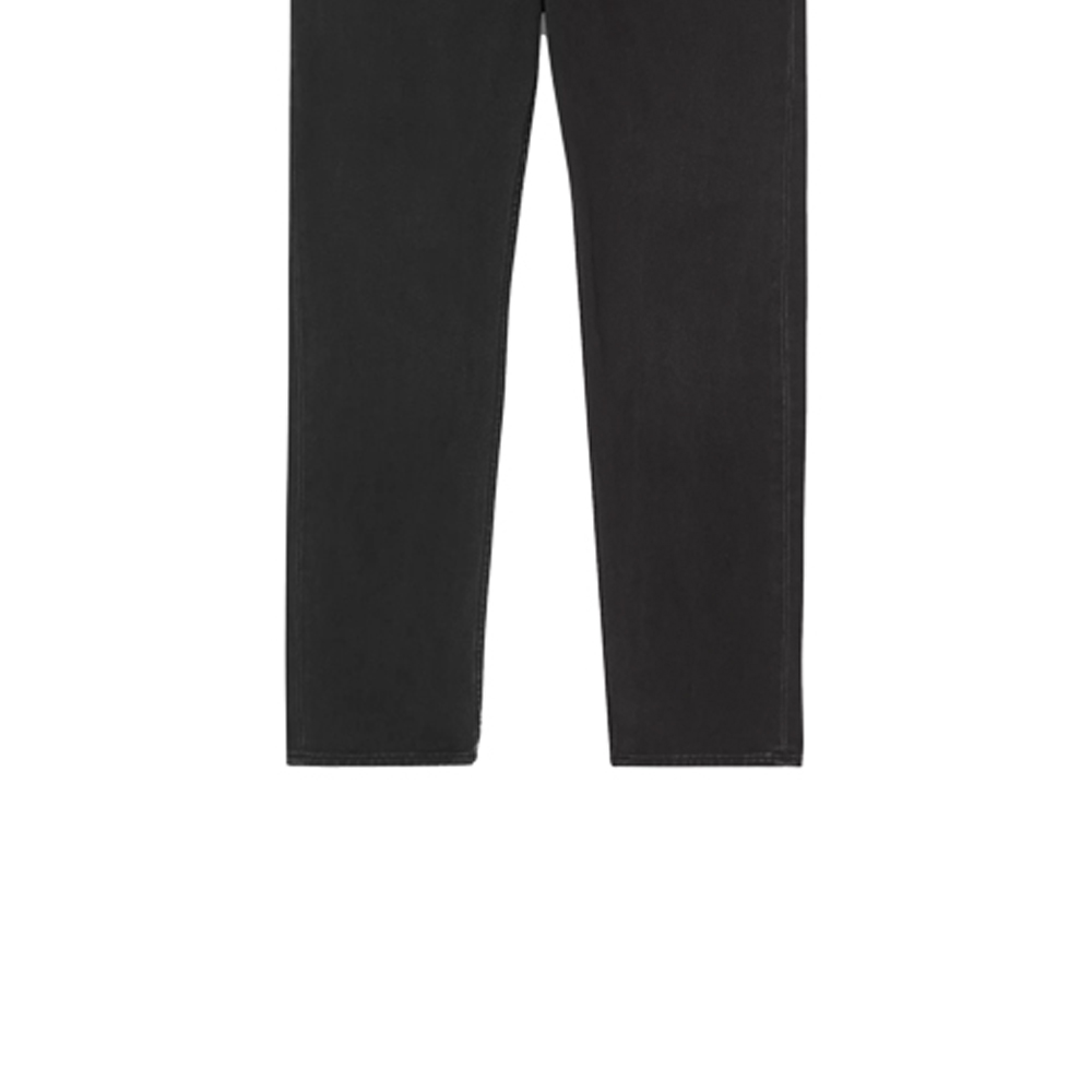 Мужские штаны Burberry Denim Pants (черные) — фото 6
