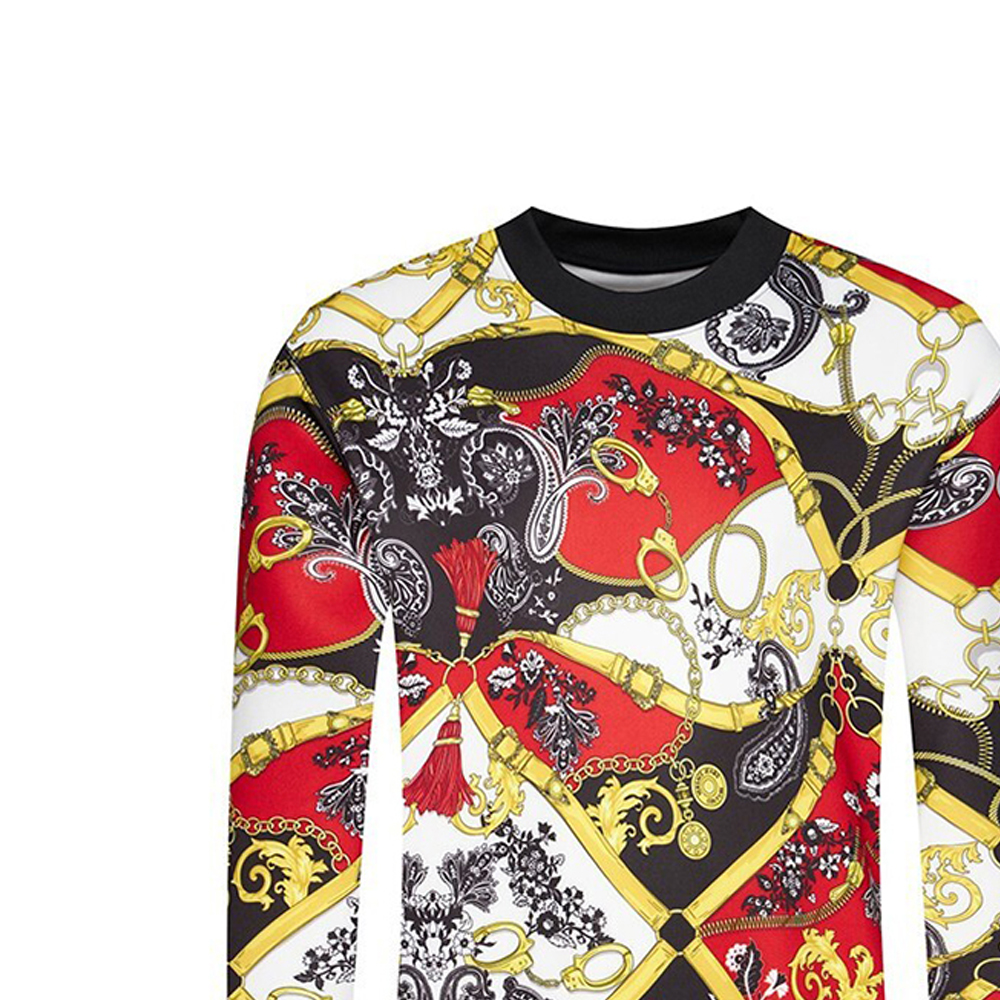 Мужская футболка Versace Jeans Couture (разноцветный) — фото 6