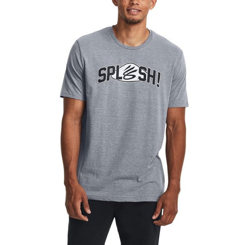 Under Armour Basketball Jerseys Men’s Gray Crew Neck Moderate