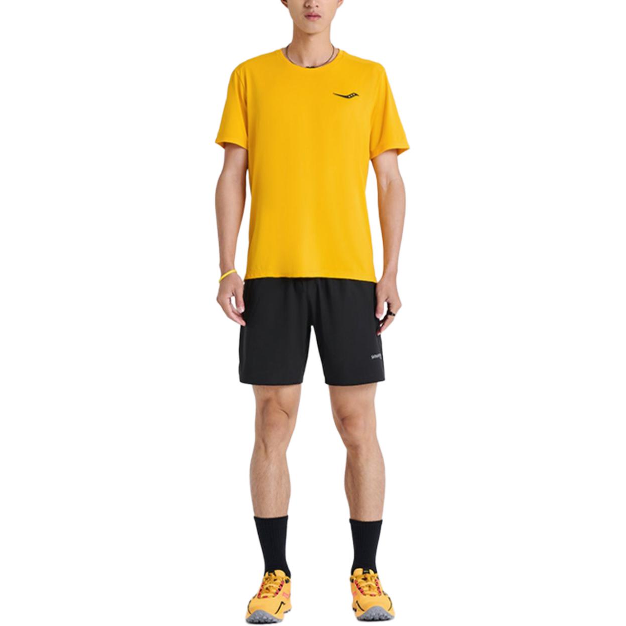 Saucony Running T Shirt Men’s Orange