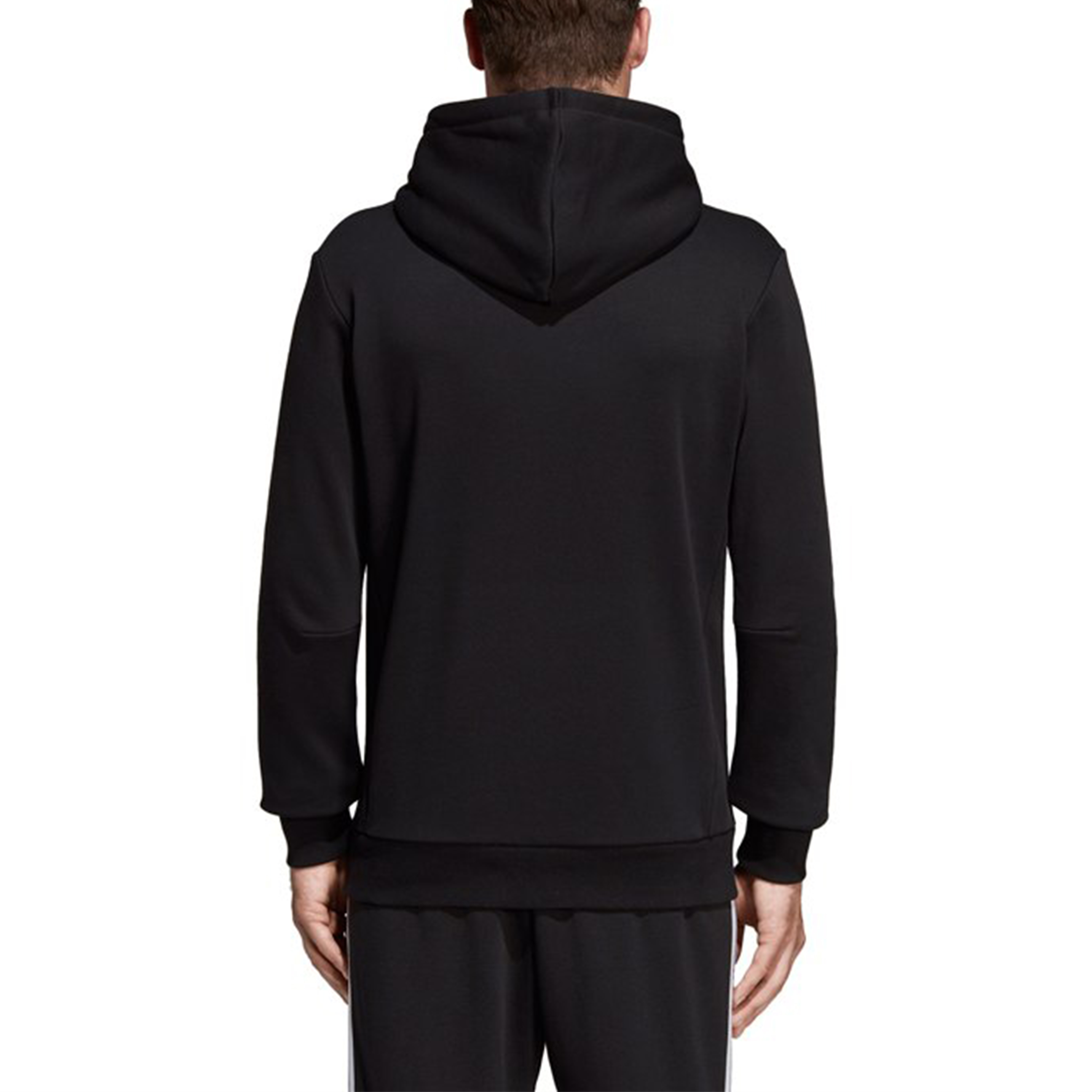 Мужское худи adidas Сollеgе Hoodie (черное) — фото 3