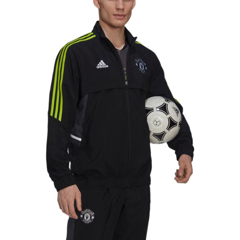 Adidas Manchester United Soccer Jerseys Men’s Black Moderate
