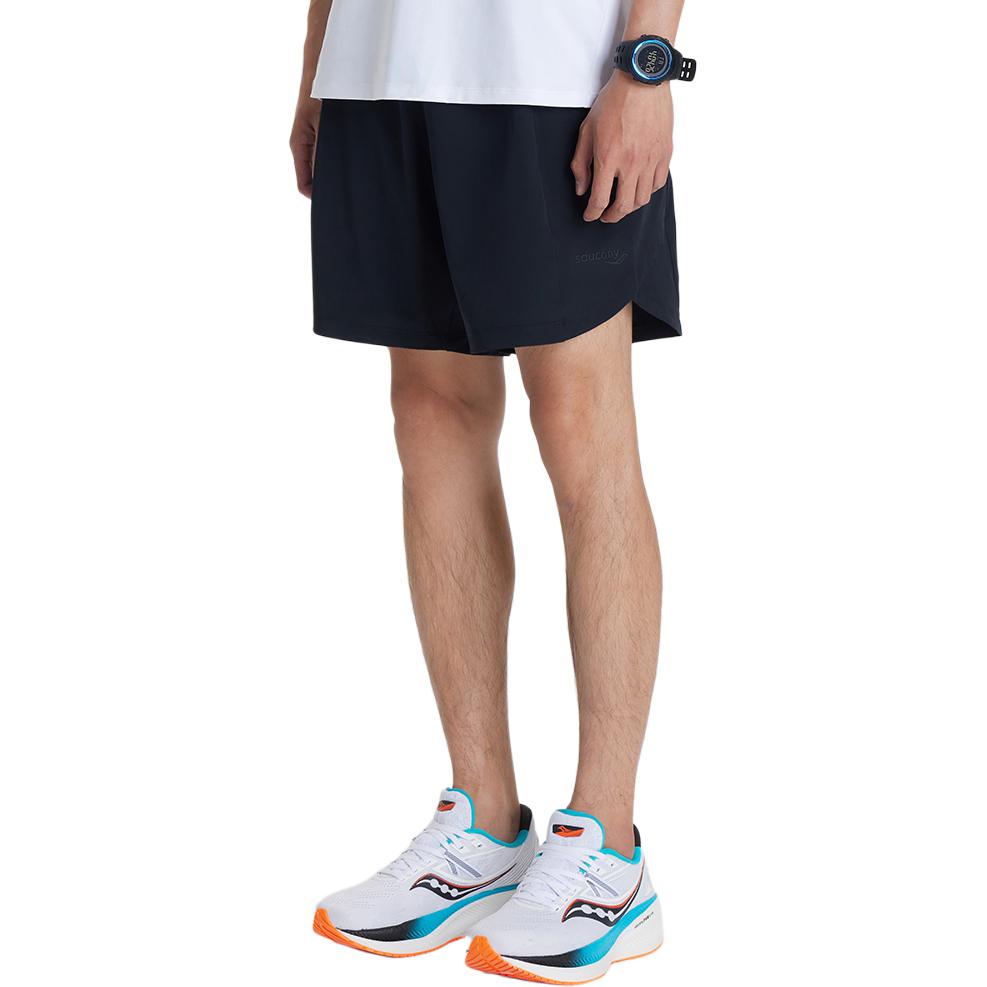 Saucony Sports Shorts Men’s Black Moderate