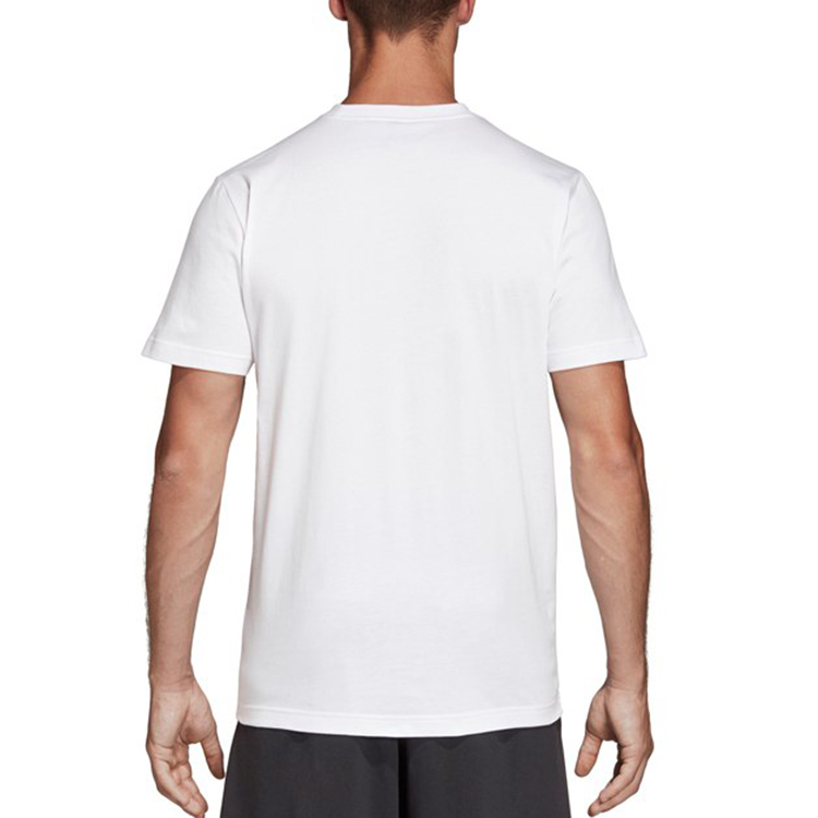 Мужская футболка adidas T (белая) — фото 5
