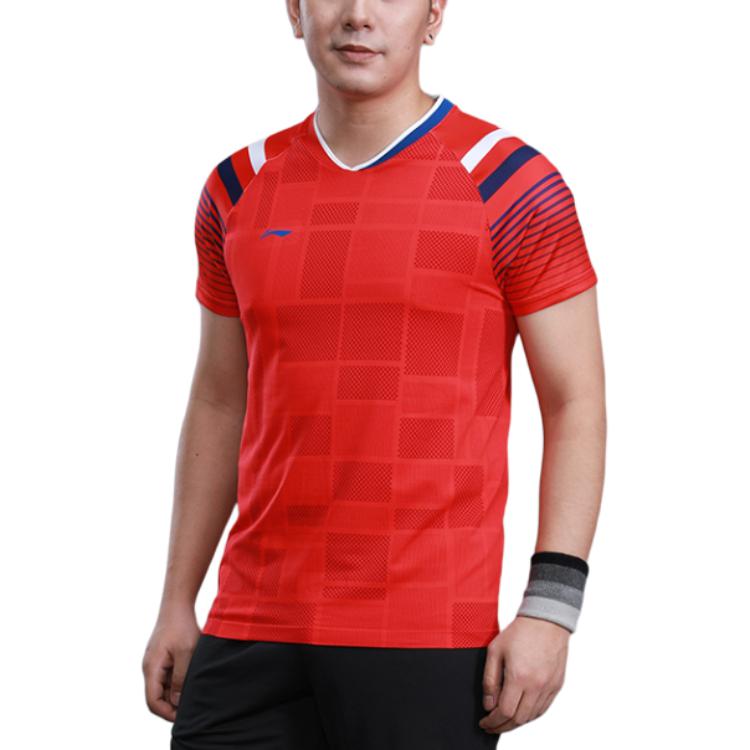 Li Ning Badminton Jersey Men’s Red