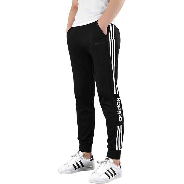 Мужские штаны adidas neo (черные) — фото 5