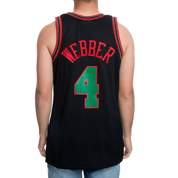Mitchell Ness Basketball Jerseys Men’s Black Moderate Bib & Brace