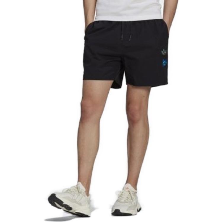 Мужские шорты adidas originals CRAIG & KARL Artist Shorts (черные) — фото 5