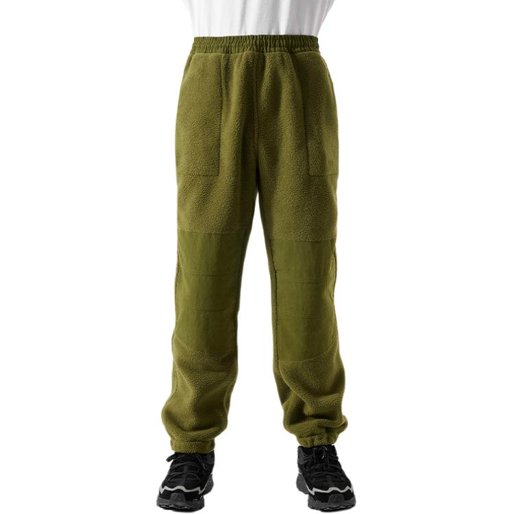 THE NORTH FACE Logo embroidered Fleece panel Trousers
