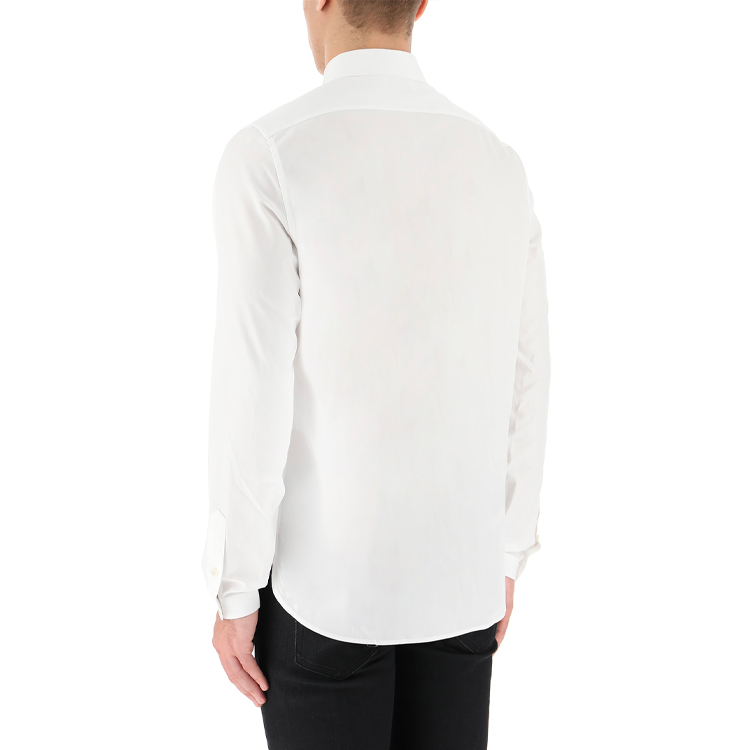 Рубашка SAINT LAURENT (белый) — фото 4