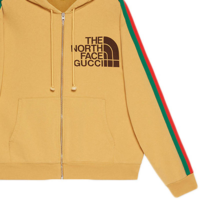 Куртка Gucci x THE NORTH FACE (желтая) — фото 5
