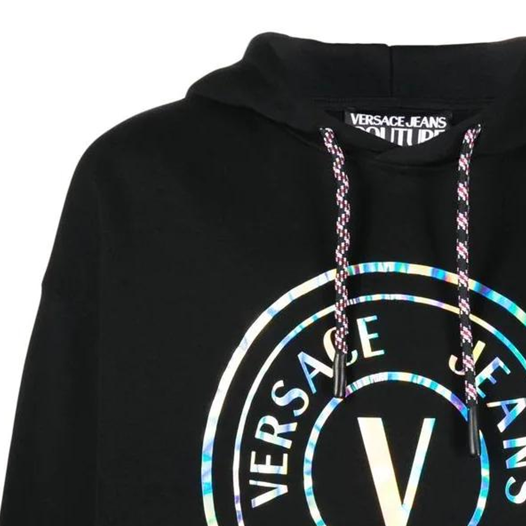 Мужское худи Versace Jeans Couture (черное) — фото 6