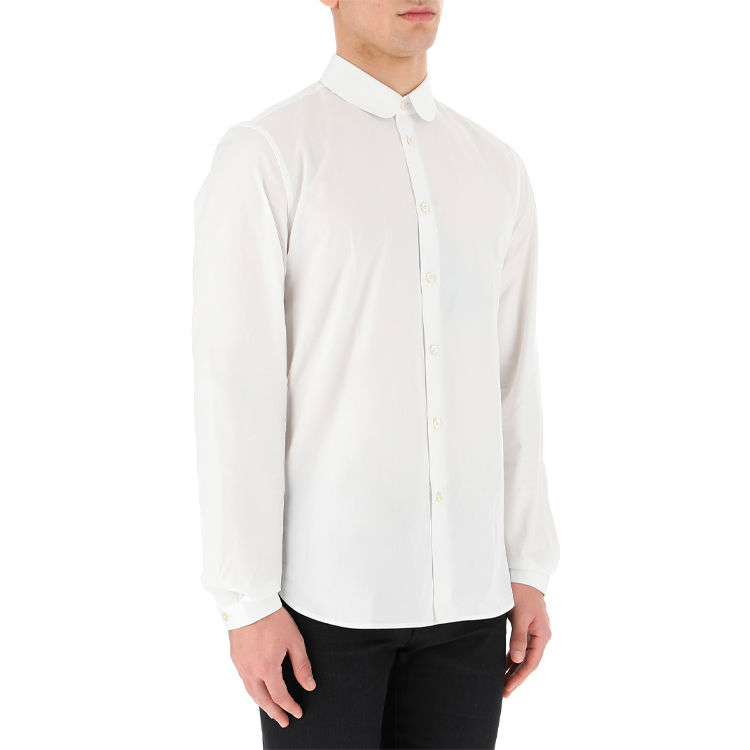 Рубашка SAINT LAURENT (белый) — фото 3