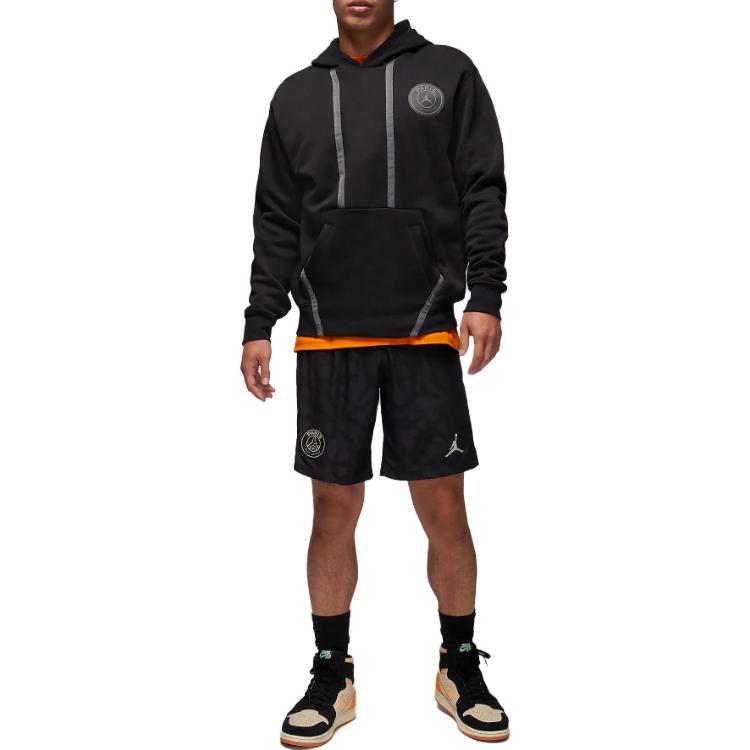 Jordan Paris Saint Germain Soccer Bottoms Men’s Black Moderate Straight Fit Pants