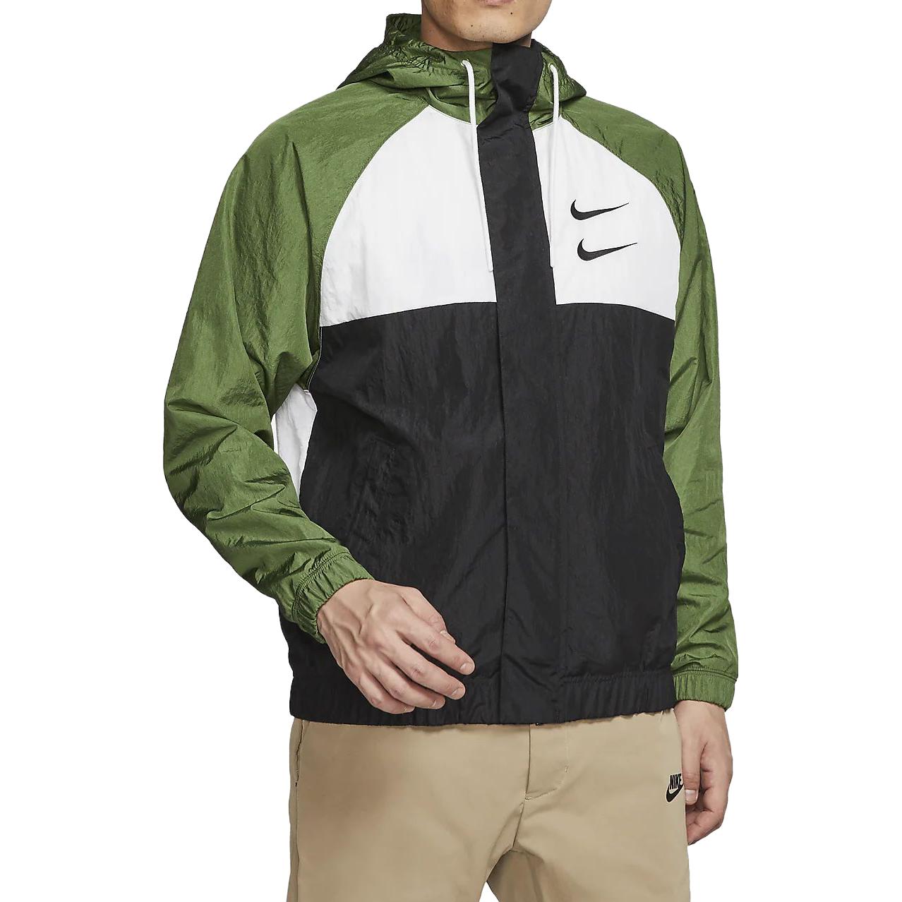 Мужская куртка Nike (зеленая) — фото 5