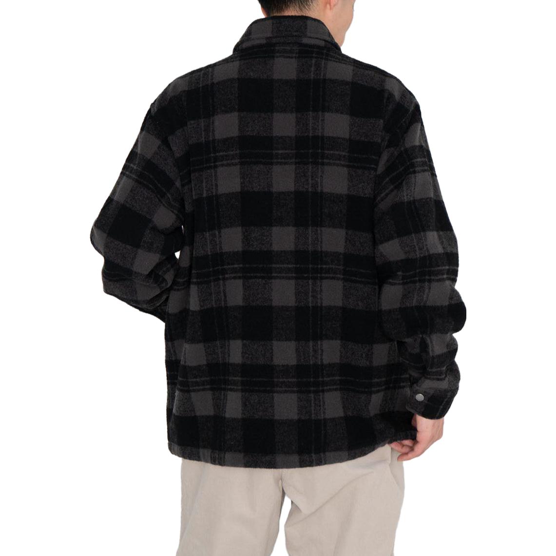 Мужская куртка nanamica x THE NORTH FACE (в клетку) — Коричневый — фото 3