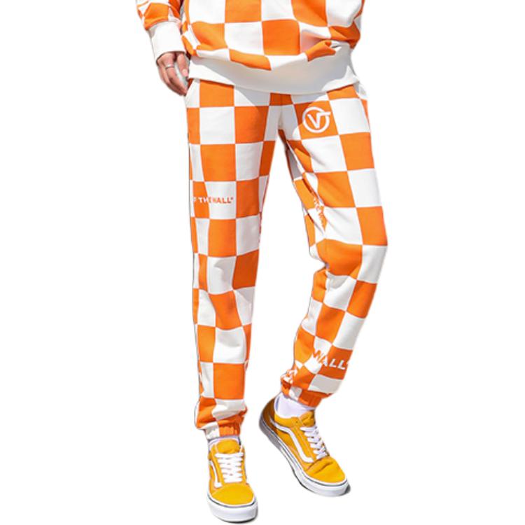 Vans Sports Pants Unisex Orange Moderate