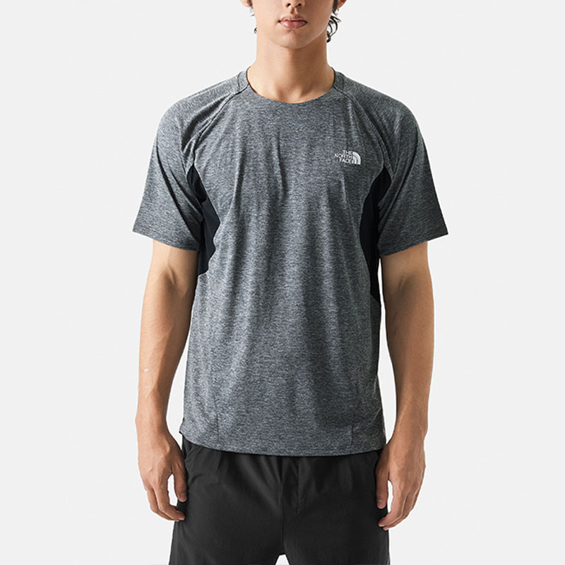 THE NORTH FACE Quick Dry T Shirts Men’s Gray
