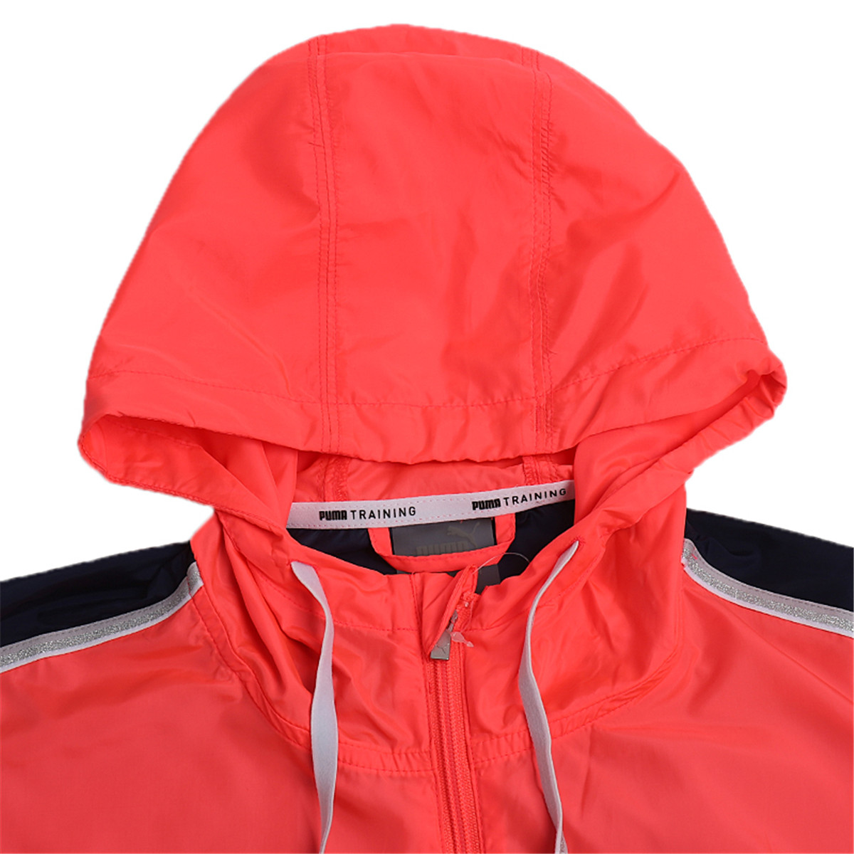 Женская куртка PUMA Sports Hooded (розово-голубая) — фото 2