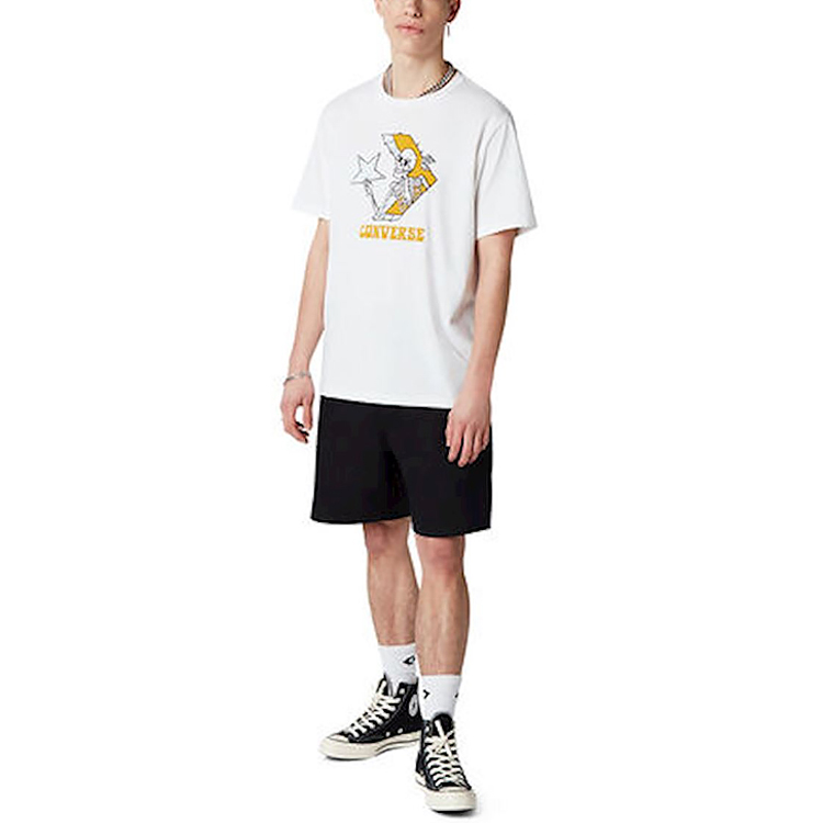 Мужская футболка Converse T (белая) — фото 3